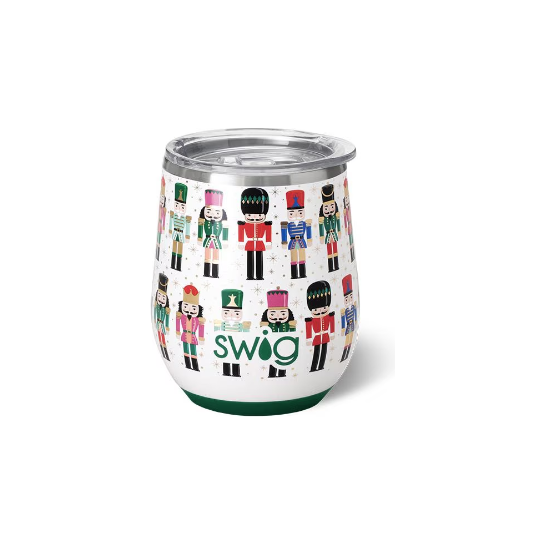 Swig 12 oz. Stemless Wine Cup - Classic Nutcracker