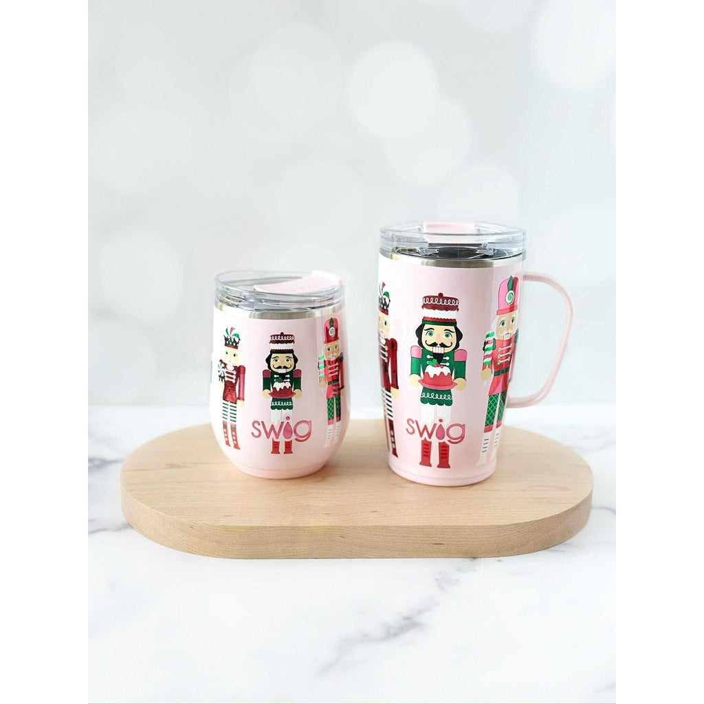 Swig 12 oz. Stemless Wine Cup - Sugar Plum Soldiers