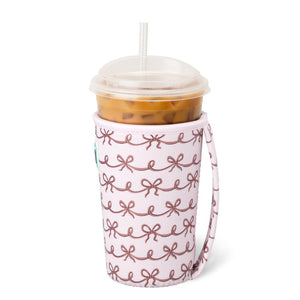 Swig Iced Cup Coolie (22 oz) - Pretty in Pink