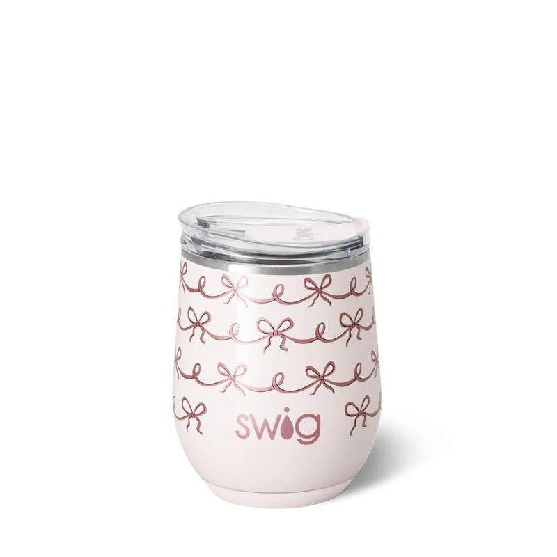 Swig 12 oz. Stemless Wine Cup - Pretty in Pink