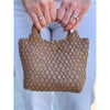 Braided Clutch - Taupe