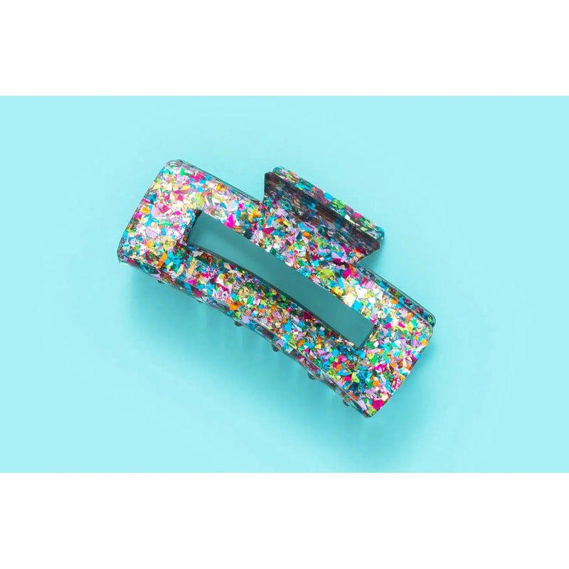 Claw Hair Clip - Colorful Confetti