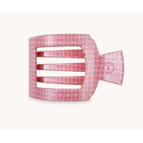 Teleties Berry Cozy Small Flat Square Hair Clip