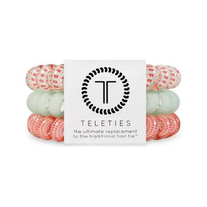 Teleties - Large Hair Ties - Calming Coral