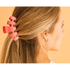 Teleties Calming Coral Classic Medium Hair Clip