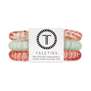 Teleties - Small Hair Ties - Calming Coral