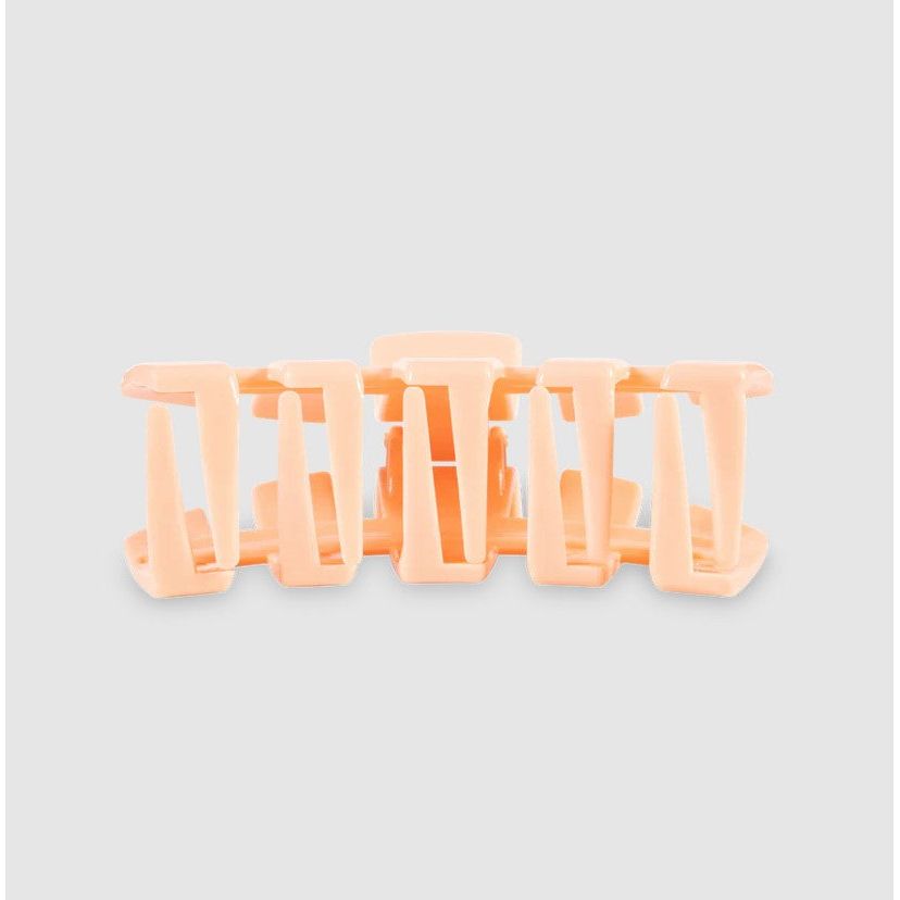 Teleties -Classic Peach Fuzz Medium Hair Clip