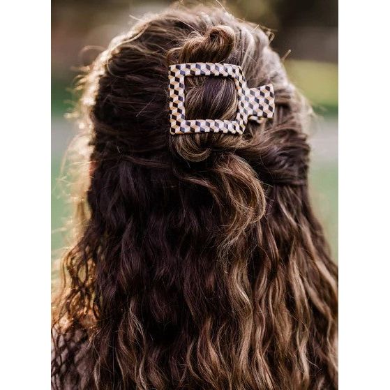 Teleties - Gone Glamping Small Flat Square Hair Clip