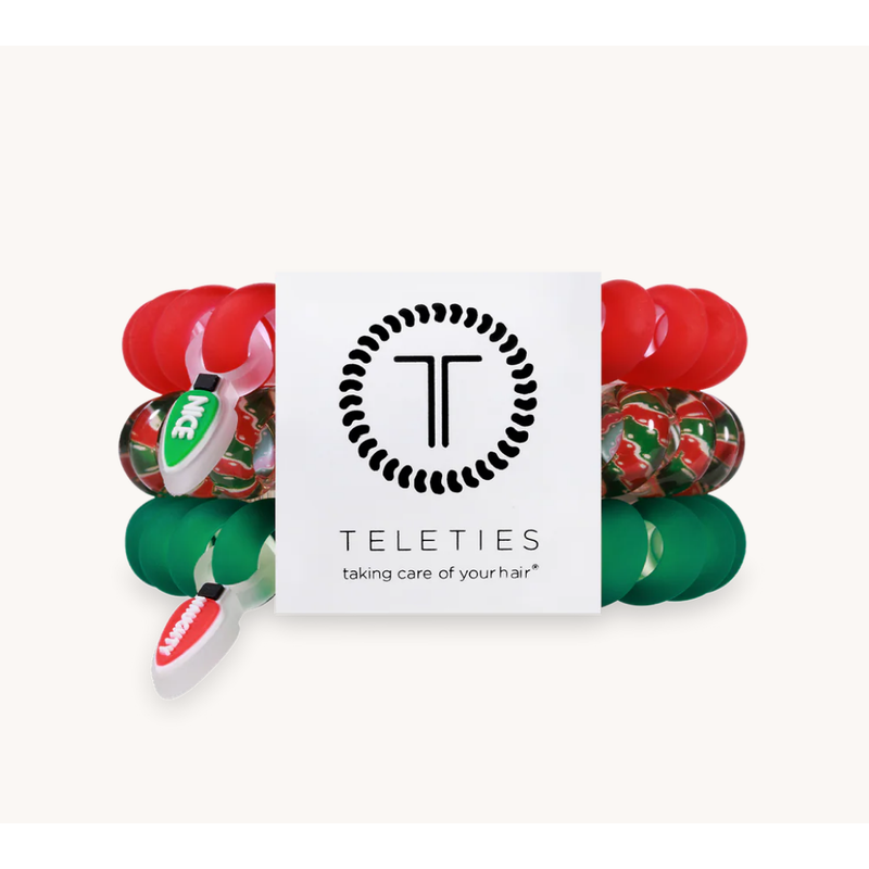 Teleties - Large Hair Ties - Naughty or Nice