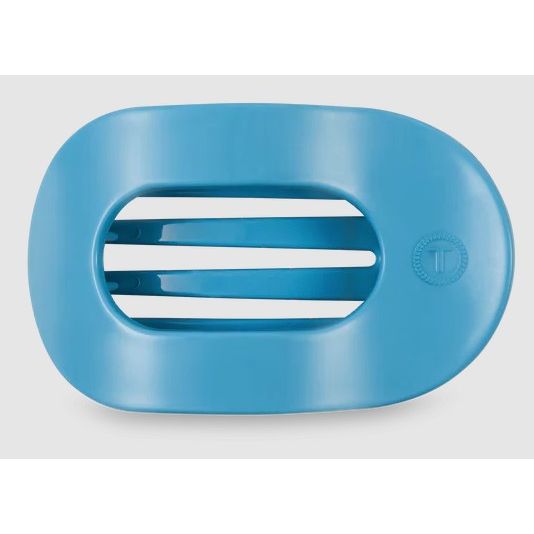 Teleties - Medium Summer Sky Flat Round Clip