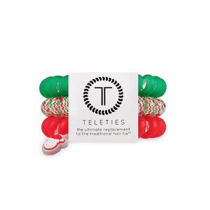 Teleties - Large Hair Ties - Santa Baby