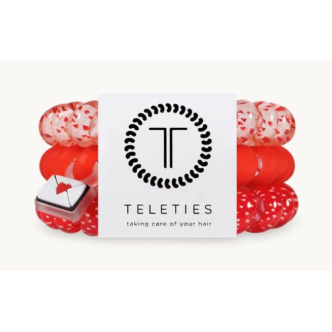 Teleties - Sealed with a Kiss Large Hair Ties