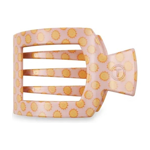 Teleties Sunny Days Ahead Large Flat Square Hair Clip