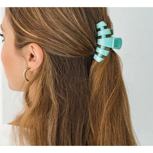 Teleties Totally Turquoise Classic Hair Clip