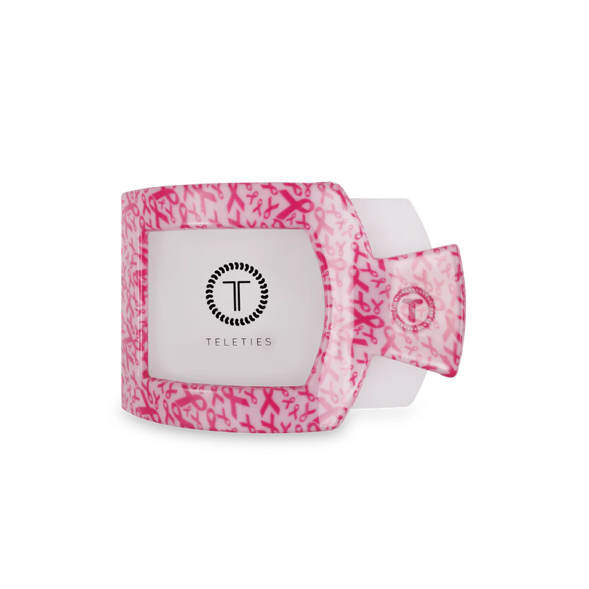 Teleties - Wrapped in Ribbons Medium Flat Square Hair Clip