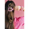 Teleties - Wrapped in Ribbons Small Flat Square Hair Clip