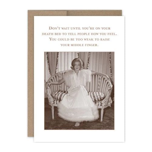 Tell People Birthday Card