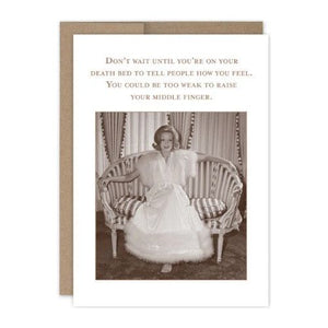 Tell People Birthday Card