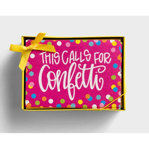 This Calls for Confetti - 10 Blank Celebration Note Cards