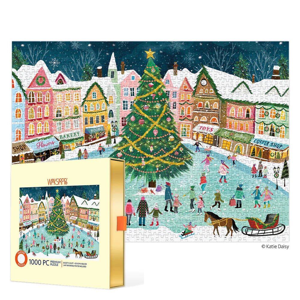 Town Square 1,000 Piece Puzzle
