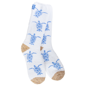 Cozy Soft Crew Socks - Turtle