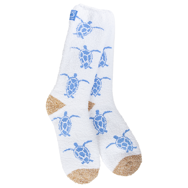 Cozy Soft Crew Socks - Turtle