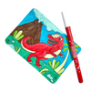 Undercover Art Hidden Patterns Coloring Activity - Dino Tales