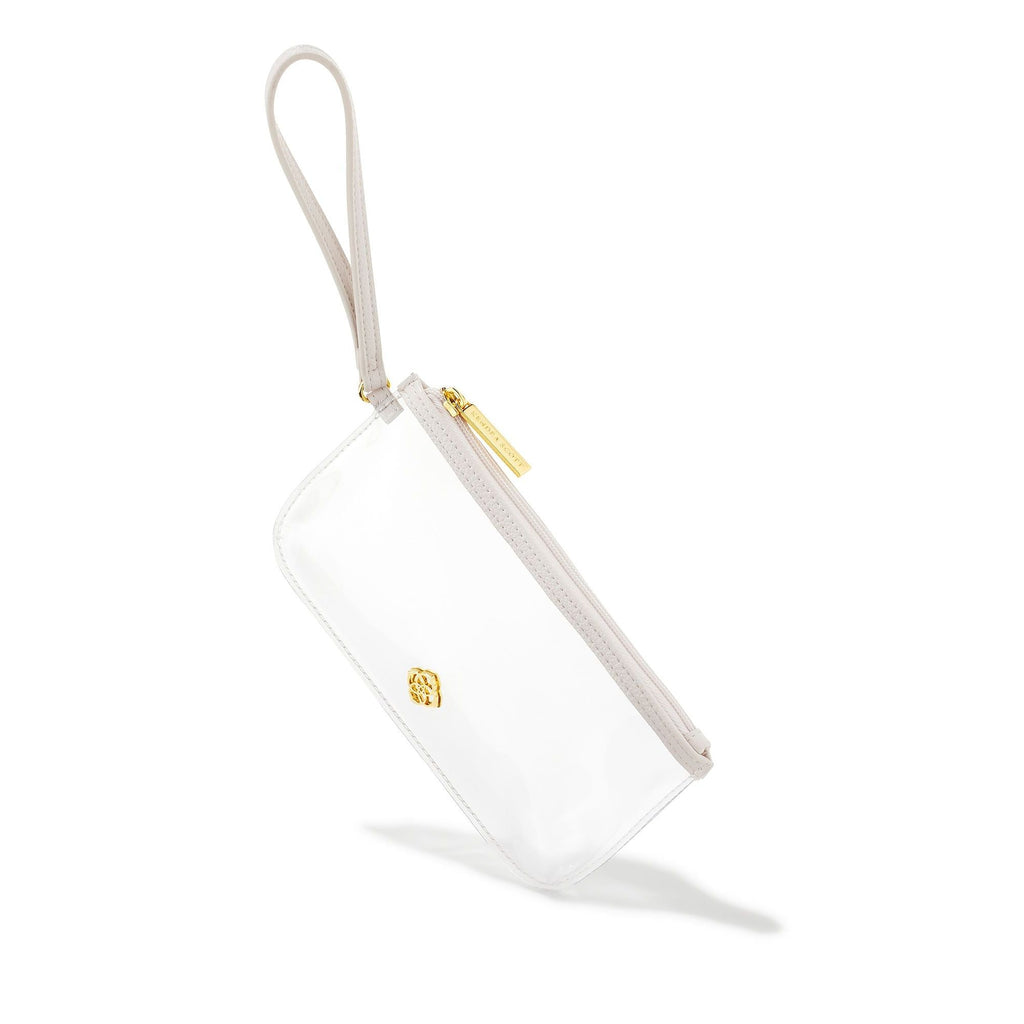 KENDRA SCOTT CLEAR WRISTLET GOLD CLEAR
