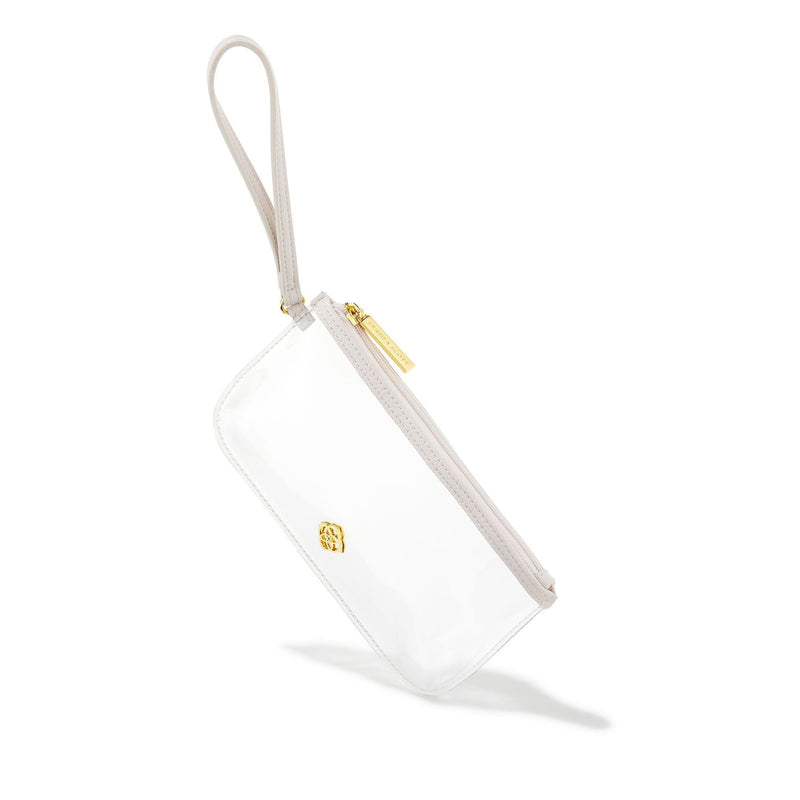 KENDRA SCOTT CLEAR WRISTLET GOLD CLEAR