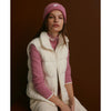 Varley Irina Cable-Knit Gilet - Egret