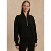 Varley Sally Half-Zip Sweat - Black