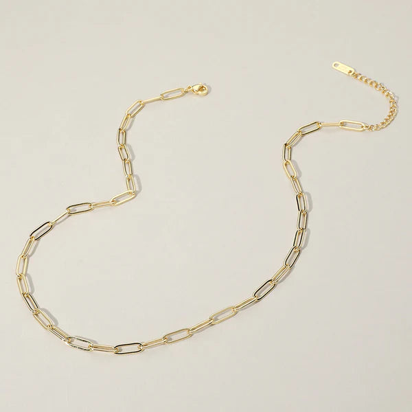 Waterproof Stainless-Steel Open Chain - Gold