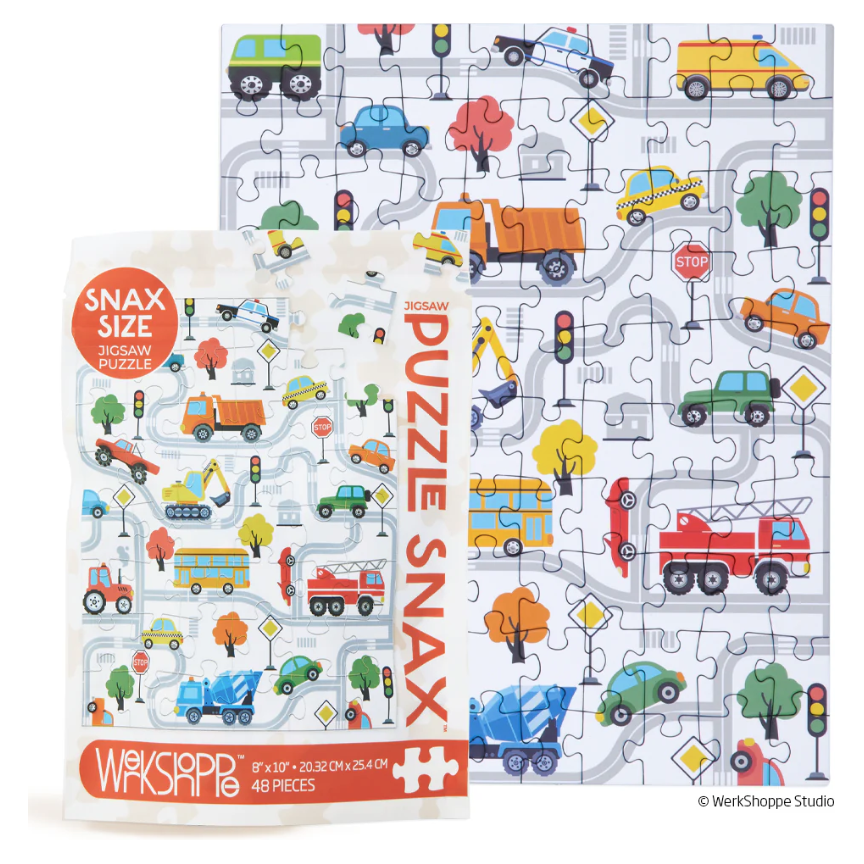 Trucks and Transportation - 48 Piece Jigsaw Puzzle