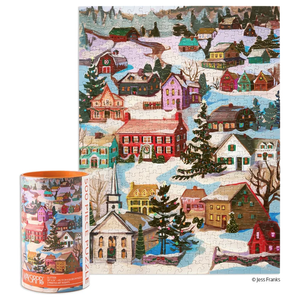 Winter Village - 500 Piece Jigsaw Puzzle