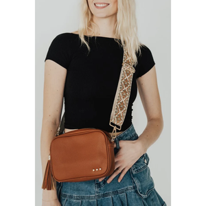 Willow Camera Crossbody Bag - Brown