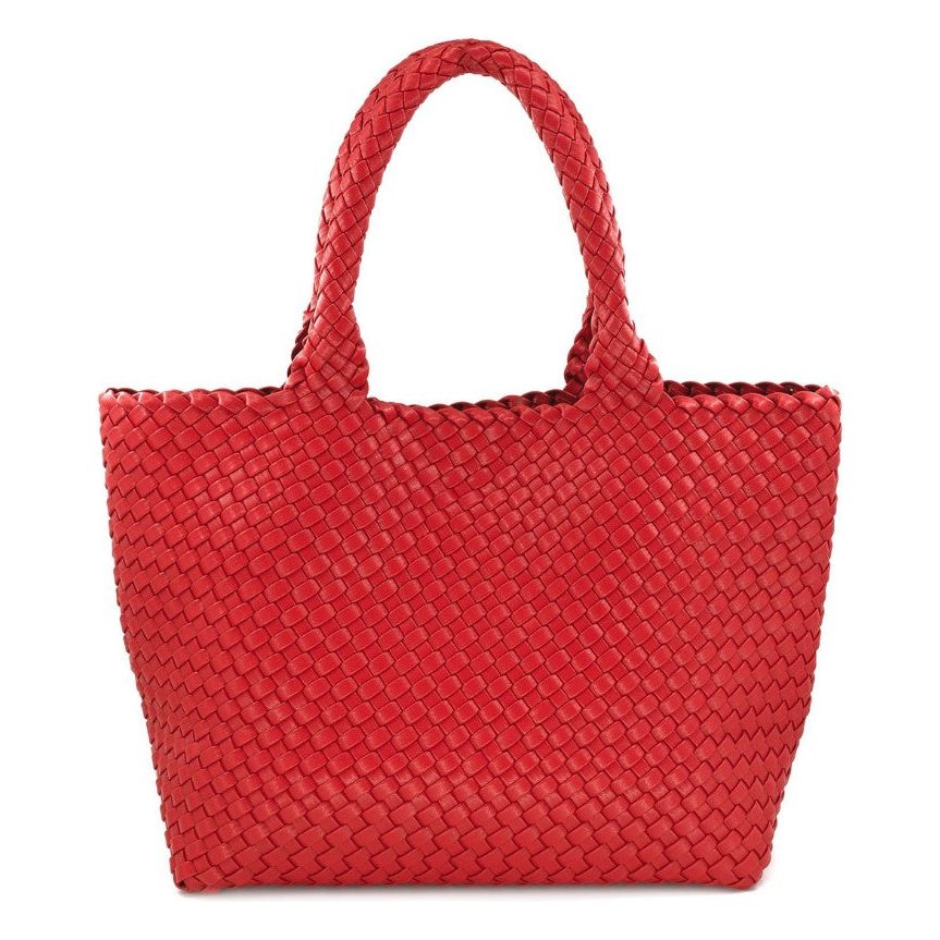 Woven Tote - Red