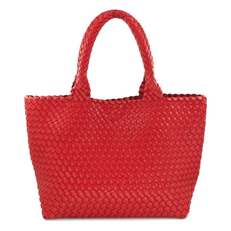 Woven Tote - Red