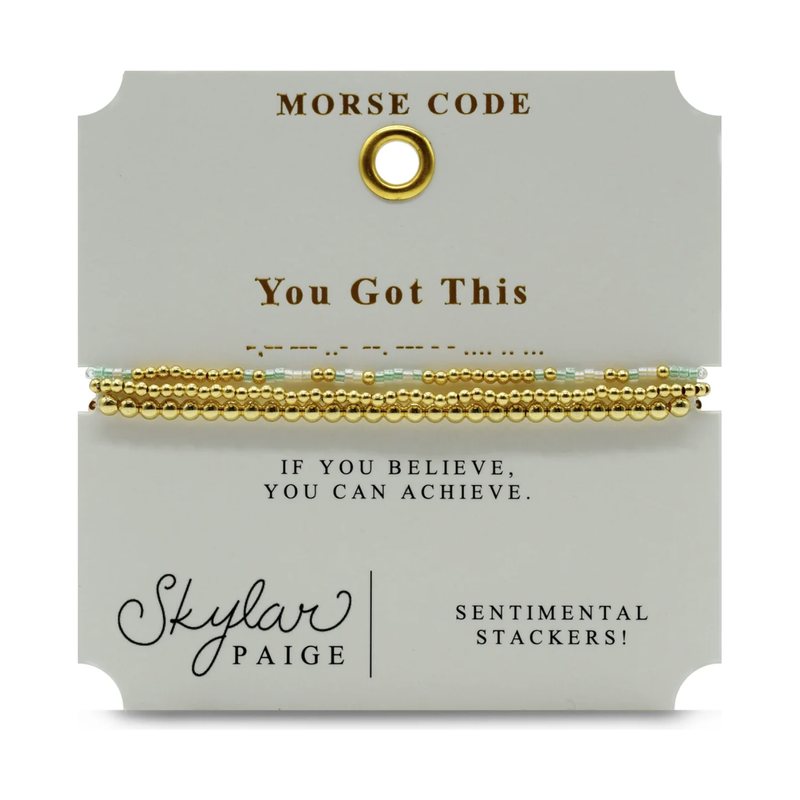 YOU GOT THIS - Sentimental Stacker Bracelet