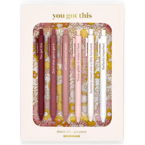 You Got This Quotable Gel Pen Set - Set of 6