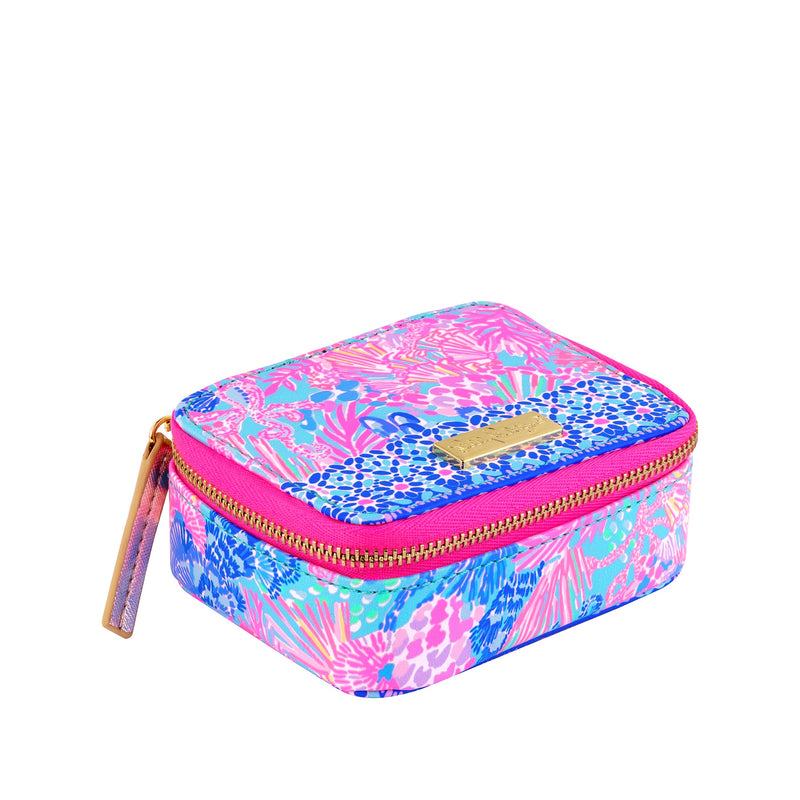 Lilly Pulitzer Travel Pill Case - Splendor in the Sand