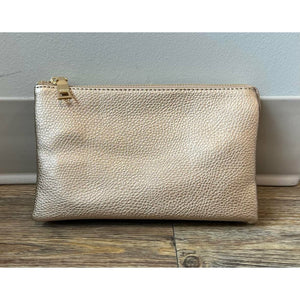 Riley Champagne Crossbody Wristlet  ($6 to monogram)