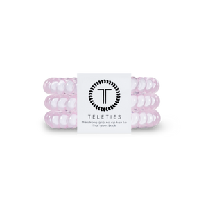 Teleties - Small Hair Ties - Rose Water Pink