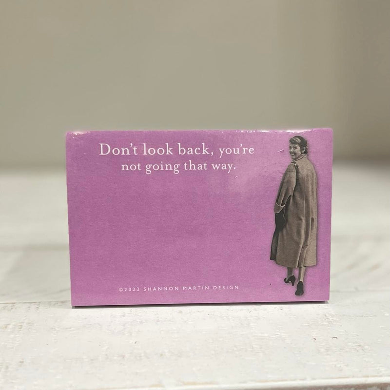 DON'T LOOK BACK - STICKY NOTE