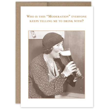 MODERATION BDAY CARD