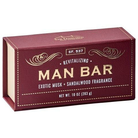 MAN BAR - Revitalizing Exotic Musk & Sandalwood (10 oz)