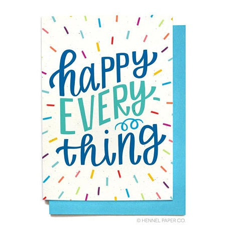Holiday Card - Happy Everything