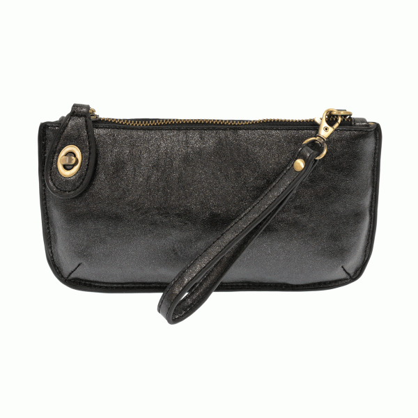 Joy Crossbody Wristlet - Black Lustre Lux