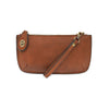 Joy Crossbody Wristlet- Dark Maple