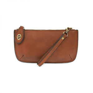 Joy Crossbody Wristlet- Dark Maple