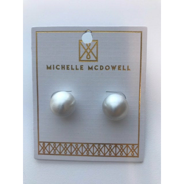 Michelle McDowell Grenada Earrings - Brushed Gold